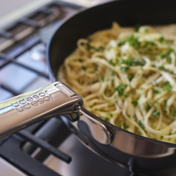 Folding Handle Non-Stick 28cm Frying Pan - Space Steel