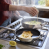 Folding Handle Non-Stick 28cm Frying Pan - Space Steel