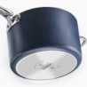 3-Piece Saucepan Set with Folding Handles - Space