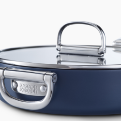 5 Saucepan Set with Lid Holder - Space