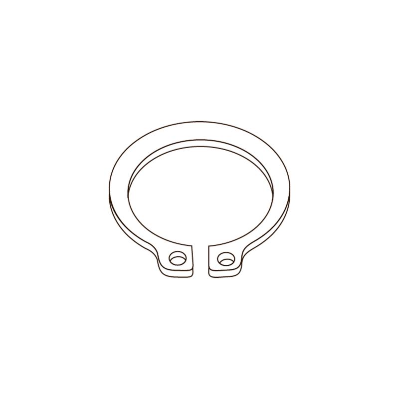 CHEMITOOL FASTENERS External Retaining Ring DIN 471 35mm 4.8 without Finishing