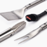 Conjunto de 4 Utensílios Churrasco com Estojo - Grillout