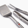 3-Piece BBQ Turner, Tongs and Fork Set - Grillout