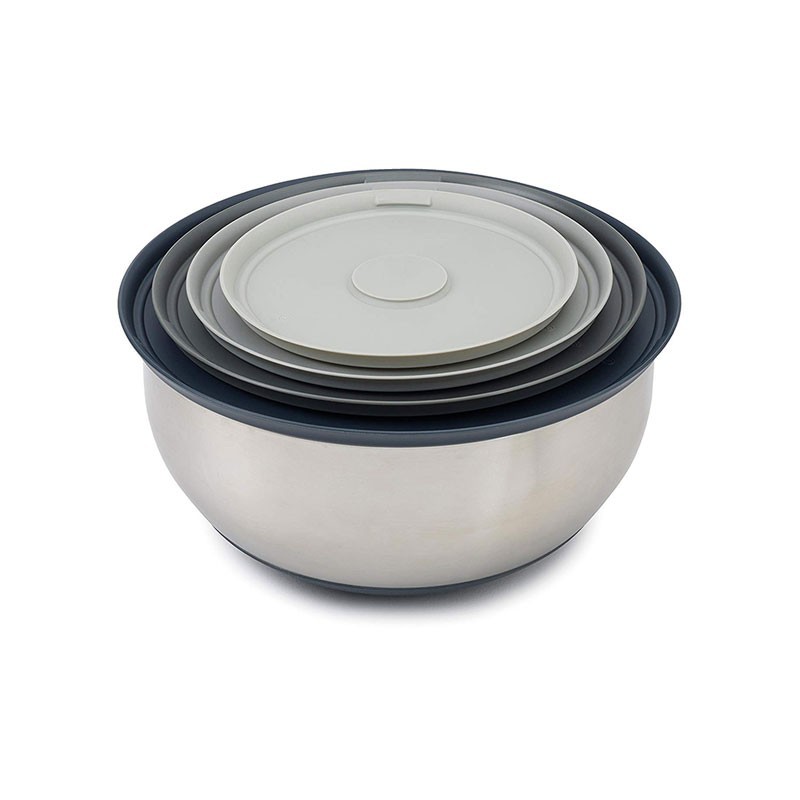 4 Bowls Set with Lids - Nest Prep&Store 100 4 Bowls Set with Lids - Nest Prep&Store 100
