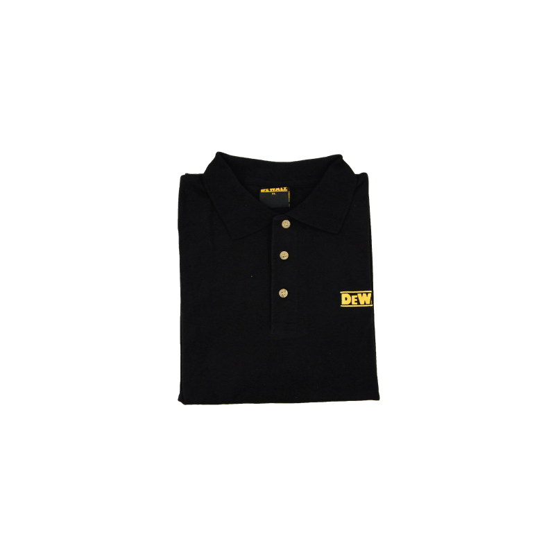 POLO NEGRO DEWALT TAM. XL