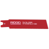 Hojas de Sierra Alternativa de Doble Espiga Bimetálicas para Tubo de Acero, Madera c/ Clavos, Aplic. Univer. D-1006 RIDGID