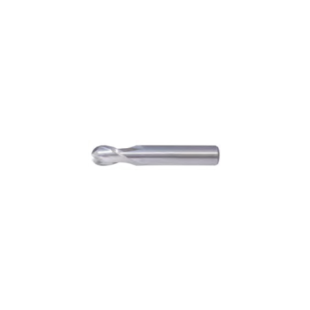 SOMTA 2 Flute Ball Nose End Mill DIN327 HSSCO8E Øh8 6 mm