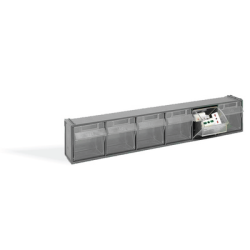 SISTEMA CASSETES 600X112X94 CINZA