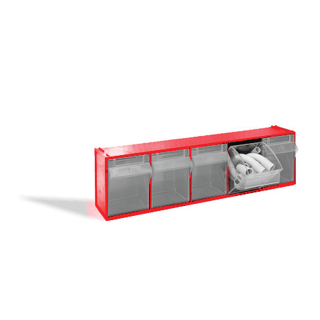 SISTEMA CASSETES 600X164X135 VERMELHO