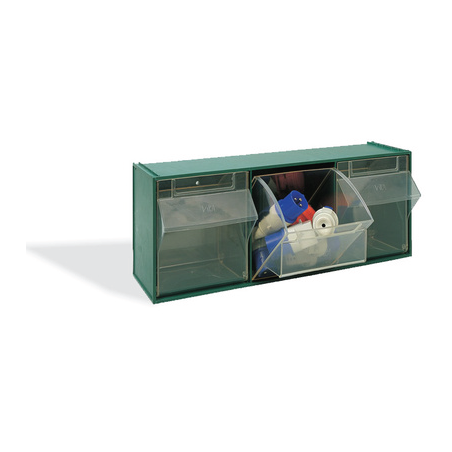 SISTEMA CASSETES 600X240X214 VERDE