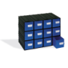 CAIXA 12 GAVETAS AZUL
