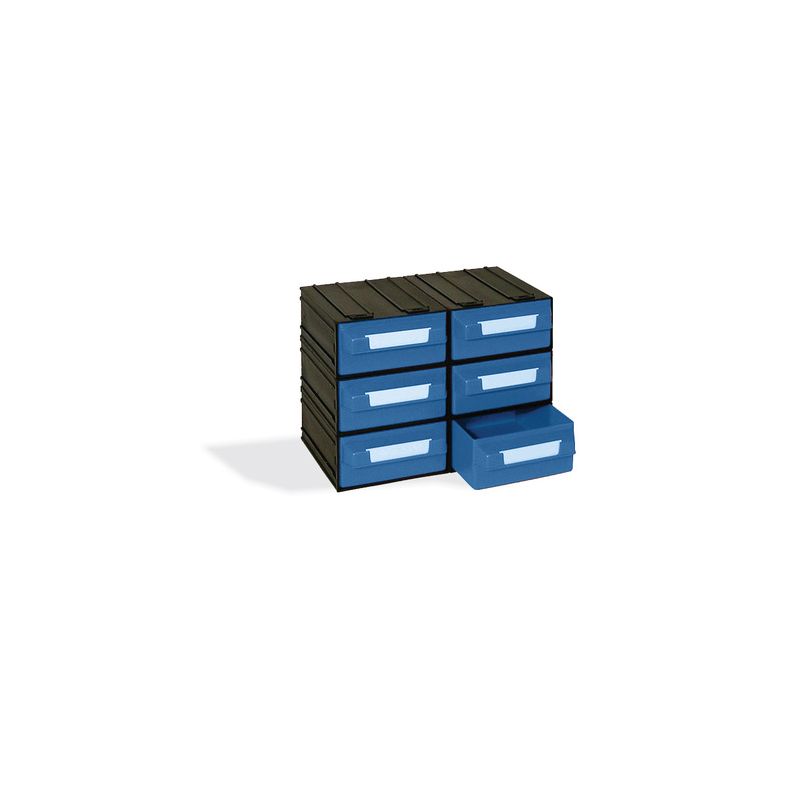 CAIXA 6 GAVETAS AZUL CAIXA 6 GAVETAS AZUL