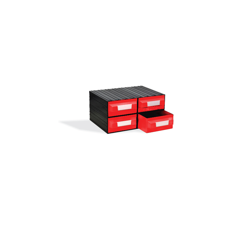 CAIXA 4 GAVETAS VERMELHO CAIXA 4 GAVETAS VERMELHO