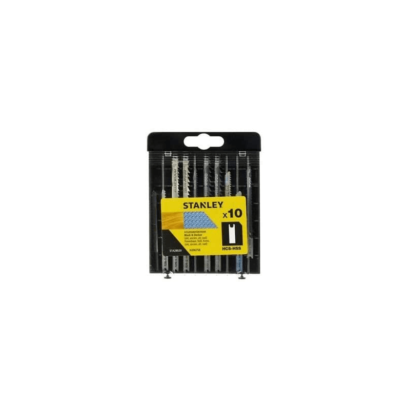 Cassette com 10 lâminas HCS/HSS.