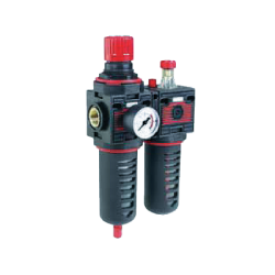 BELFLEX Regulator with Pressure Gauge, Filter and Semi-automatic Drainage 930/11