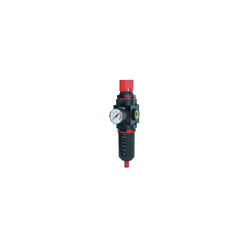 BELFLEX Regulator with Pressure Gauge, Filter and Semi-automatic Drainage 940/11 BELFLEX Regulator with Pressure Gauge, Filter and Semi-automatic Drainage 940/11