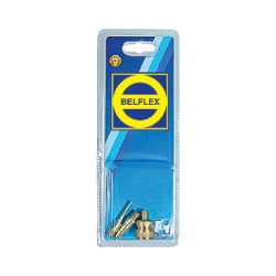 BELFLEX 5 Inflating Nozzle Kit for Bicycle Tyres, Ballons and Boats