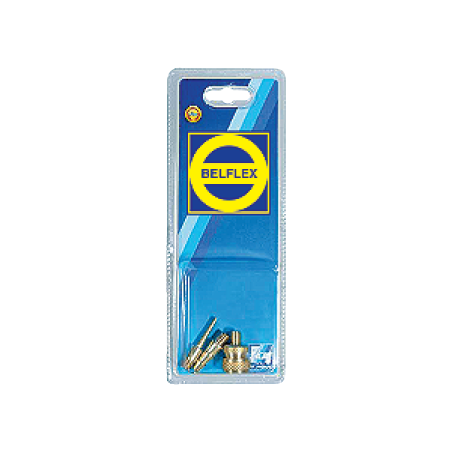 BELFLEX 5 Inflating Nozzle Kit for Bicycle Tyres, Ballons and Boats