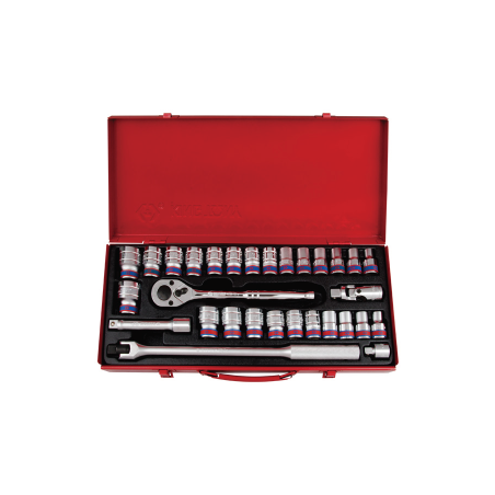 KING TONY 1/2' Socket Set - 30 (un.)