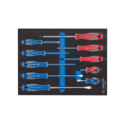 KING TONY Tool Set Content on Tray - 10 (un.) 9-31110MRV