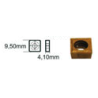 BELFLEX 10 Placas de Corte S/90º for Holder 16 mm