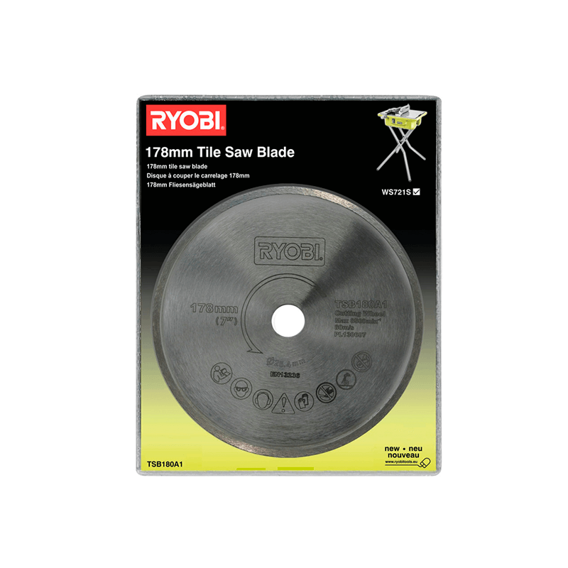 RYOBI Disc For Tile 178mm