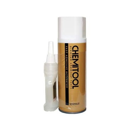 Cyandacrylic Activator  (Cianoacrilato 50G + Activator 200 ml) CHEMITOOL
