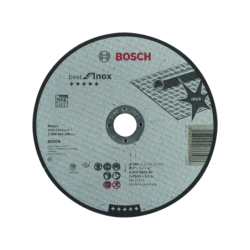 Corte direito Best Inox: 180x2,5mm