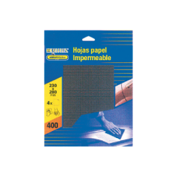 BELFLEX Waterproof Sandpaper Sheets Assortment 230 x 280 mm
