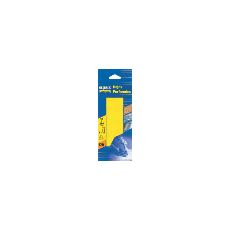Folha Perfurada de Lixa Sortido 115 x 280 mm BELFLEX