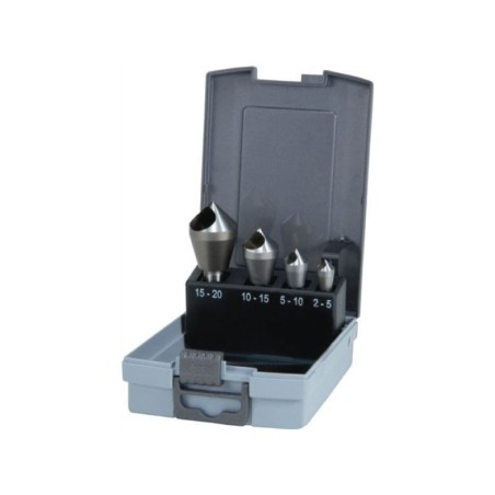 RUKO Slotted Taper And Deburring  Countersinker Set 90°  HSS