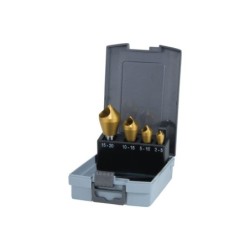RUKO Slotted Taper And Deburring  Countersinker Set 90°  HSS-TIN