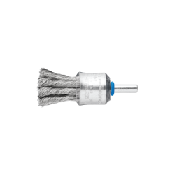 PFERD Shank Mounted End Brushes, Knotted - Stainless Steel Wire (Inox) PBG 3030/6 Inox 0,15