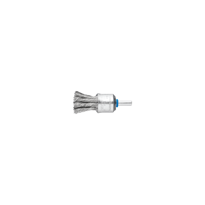PFERD Shank Mounted End Brushes, Knotted - Stainless Steel Wire (Inox) PBG 3030/6 Inox 0,15 PFERD Shank Mounted End Brushes, Knotted - Stainless Steel Wire (Inox) PBG 3030/6 Inox 0,15