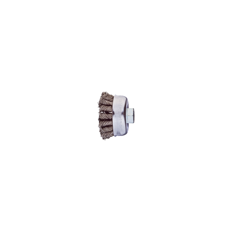 PFERD Threaded Cup Brushes, Knotted - Steel Wire (ST) Combitwist Type