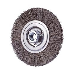PFERD Wheel Brushes, Crimped For Angle Frinders - Stainless Steel  Wire POS RBU 11512/M14 Inox 0,30