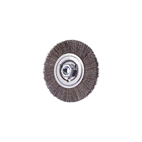 PFERD Wheel Brushes, Crimped For Angle Frinders - Stainless Steel  Wire POS RBU 11512/M14 Inox 0,30