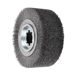 PFERD Wheel Brushes, Crimped, Derrubing Brushes - stranded, Brass-Plated Steel Wire (Lit st) RBU 25060/50,8 Lit ST (Ø 0,35 mm)