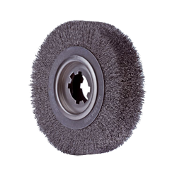 PFERD Wheel Brushes, Crimped, Derrubing Brushes - Stainless Steel Wire (Inox) RBU 25060/50,8 ST (Ø 0,20 mm) PFERD