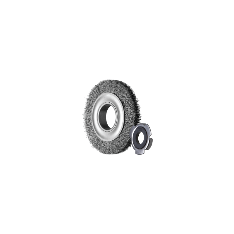 Escovas Cilíndricas, Sem Trançado, Tipo Larga, Tabalhos Gerais - Arames De Aço Inoxidável POS RBU 15025/AK32-2 Inox 0,30 PFE