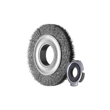 Escovas Cilíndricas, Sem Trançado, Tipo Larga, Tabalhos Gerais - Arames De Aço Inoxidável POS RBU 15025/AK32-2 Inox 0,30 PFE