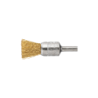 PFERD Shank Mounted End Brushes, Crimped - Brass Wire (Mes) PBU 3029/6 Mes 0,50