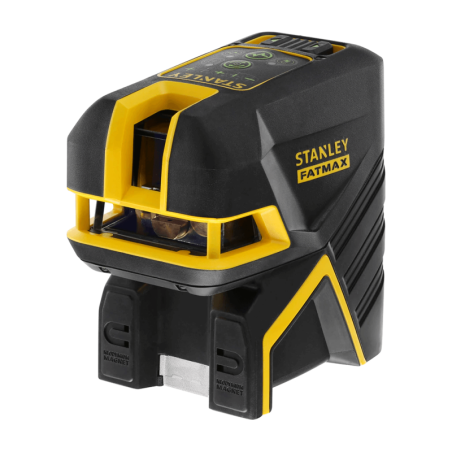STANLEY® FATMAX® Cross Shaped Laser Level + 2 Spot Li-Ion Green