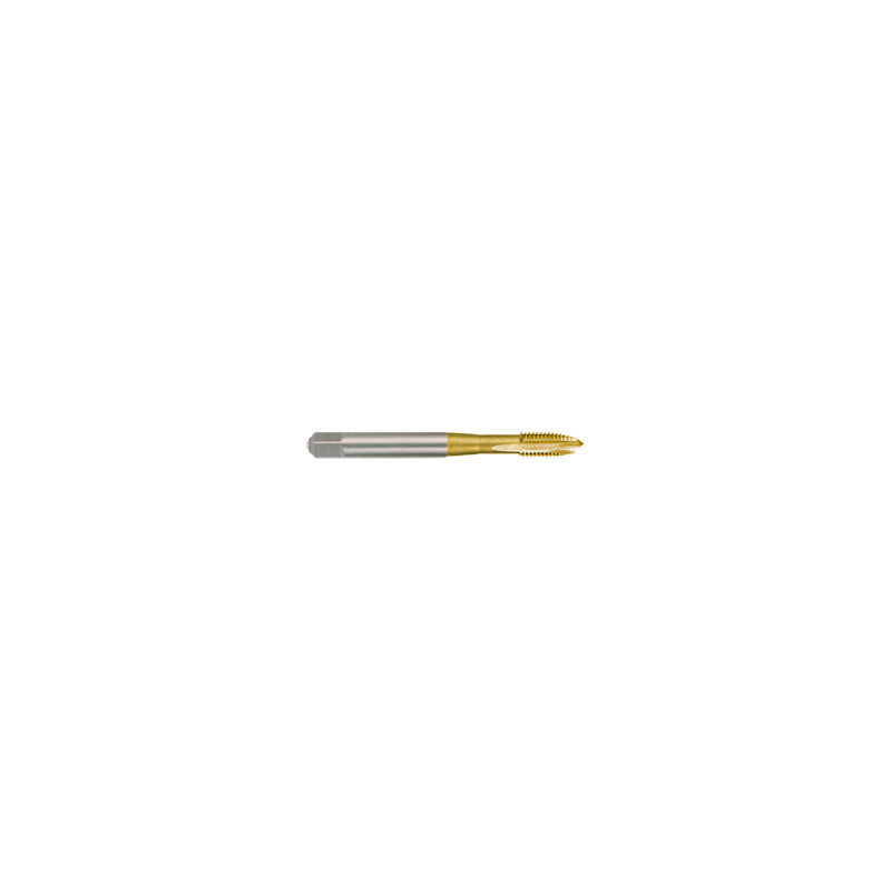 RUKO Male Thread Machine M DIN 371 HSS-TiN, Rectified (M6, L2 15,0mm)