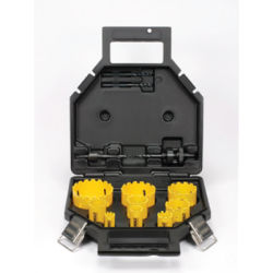 DeWalt Set of 13 Pieces for Electricians in Plastic Bags (ø 16, 19, 25, 32, 38, 44, 48, 51, 64 mm)