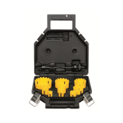 DeWalt Set of 13 Pieces for Electricians in Plastic Bags (ø 22, 29, 35, 38, 44, 57, 64, 76 mm)