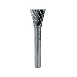 Limas Rotativas De Metal Duro Para Trabalho Em Cantos - Forma N - Angular (WKN) RUKO (Ø 3 mm)
