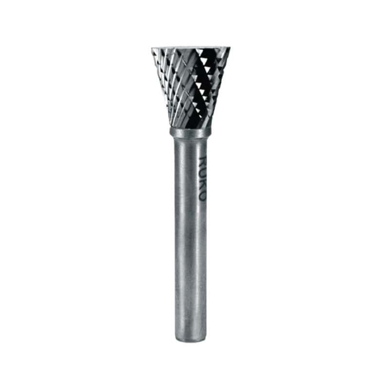 Limas Rotativas De Metal Duro Para Trabalho Em Cantos - Forma N - Angular (WKN) RUKO (Ø 3 mm)