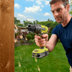 Ryobi Combo Kit 18V: R18PD3 + R18AG + 1x 4.0A + 1x 2.0A In Nylon Bag With Cardboard Above