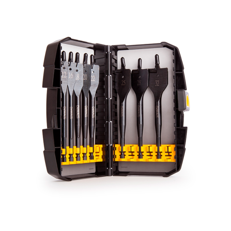 DeWalt set of 8 wood drills  12, 16, 18, 20, 22, 25, 28, 32 mm